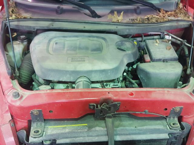 3GNCA13B39S634218 - 2009 CHEVROLET HHR LS RED photo 7