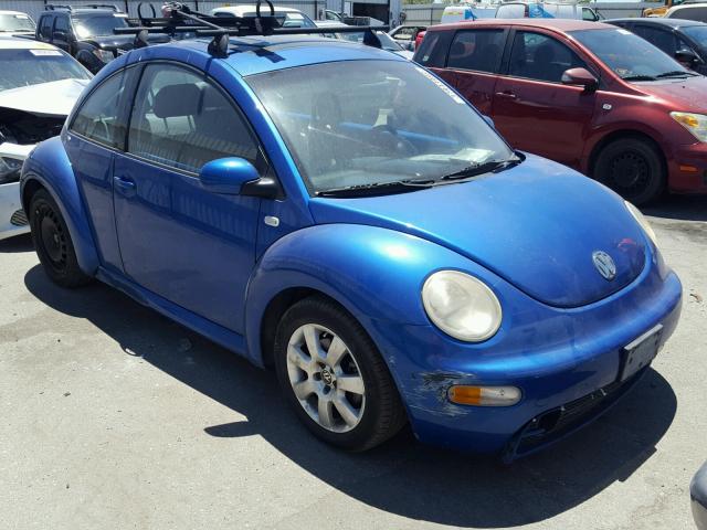 3VWCD21C43M420056 - 2003 VOLKSWAGEN NEW BEETLE 蓝色 照片 1