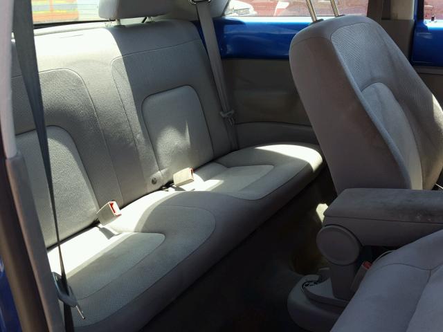 3VWCD21C43M420056 - 2003 VOLKSWAGEN NEW BEETLE 蓝色 照片 6