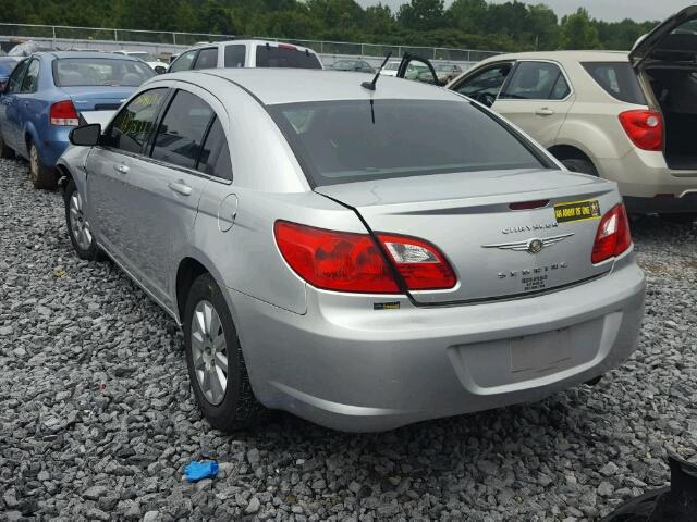 1C3LC46D79N527110 - 2009 CHRYSLER SEBRING LX SILVER photo 3