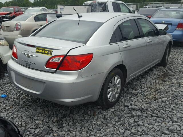 1C3LC46D79N527110 - 2009 CHRYSLER SEBRING LX SILVER photo 4