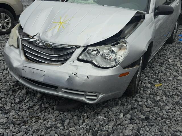 1C3LC46D79N527110 - 2009 CHRYSLER SEBRING LX SILVER photo 9