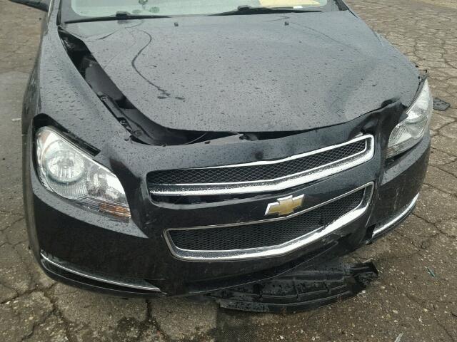 1G1ZG57B494141062 - 2009 CHEVROLET MALIBU BLACK photo 9