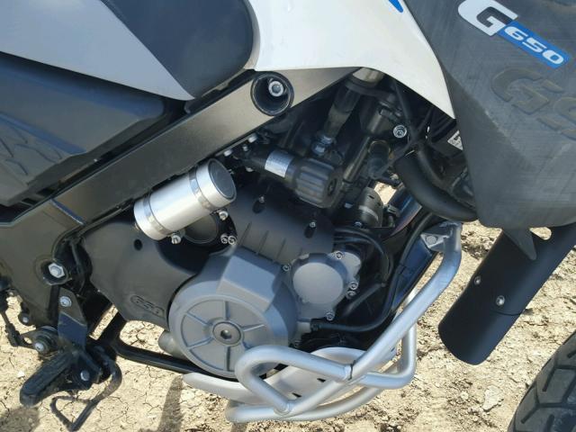 WB1014602DZC95521 - 2013 BMW G650 SERTA WHITE photo 7