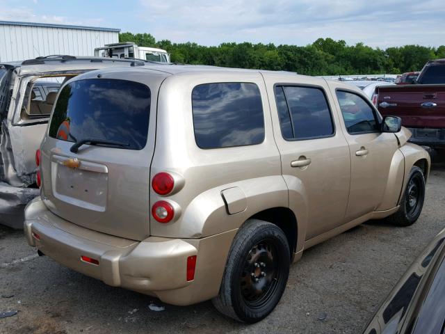 3GNDA13D88S577521 - 2008 CHEVROLET HHR LS ოქროსფერი ფოტო 4