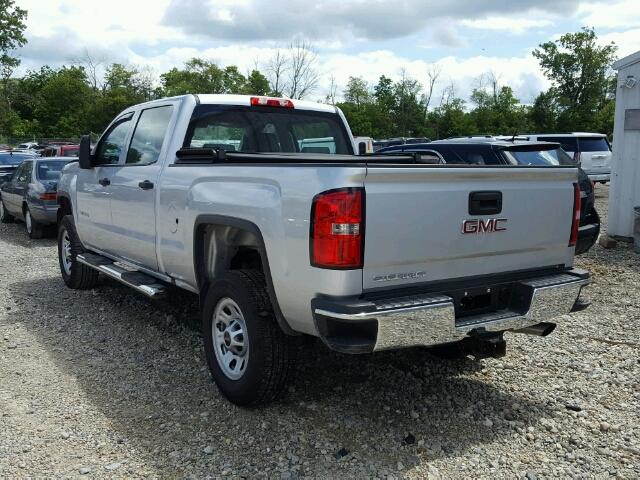 1GT42VCG9GF129993 - 2016 GMC SIERRA SILVER photo 3