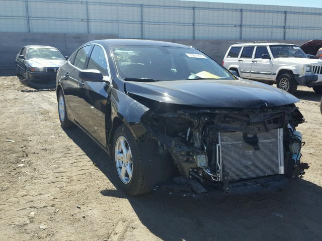 1G1ZB5ST9HF223046 - 2017 CHEVROLET MALIBU LS BLACK photo 1