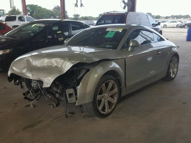 TRUAF38J981008448 - 2008 AUDI TT SILVER photo 2