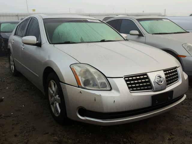 1N4BA41E84C838018 - 2004 NISSAN MAXIMA SE SILVER photo 1