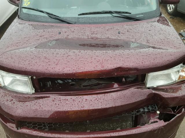 JTLKT324254020787 - 2005 TOYOTA SCION XB Bənövşəyi foto 7