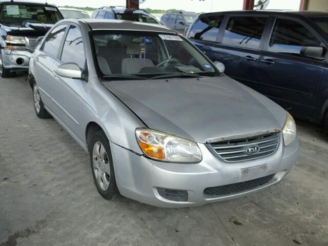 KNAFE121885540070 - 2008 KIA SPECTRA EX SILVER photo 1