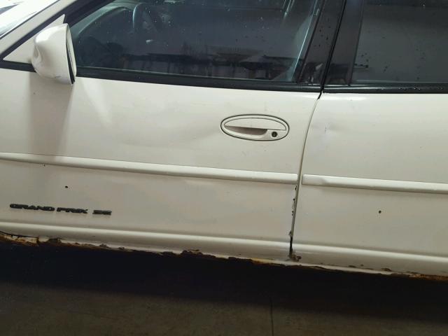 1G2WK52J32F242664 - 2002 PONTIAC GRAND PRIX WHITE photo 9