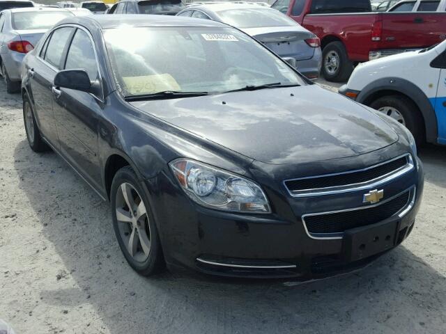 1G1ZC5E04CF386842 - 2012 CHEVROLET MALIBU 1LT BLACK photo 1