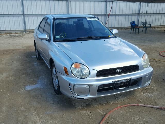 JF1GD67562H522021 - 2002 SUBARU IMPREZA RS SILVER photo 1