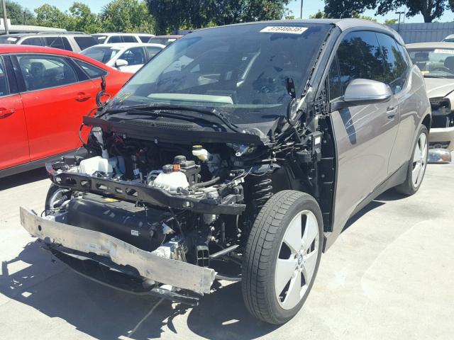 WBY1Z2C52EVX51218 - 2014 BMW I3 BEV GRAY photo 2