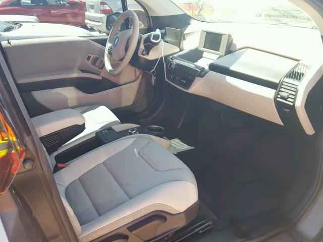 WBY1Z2C52EVX51218 - 2014 BMW I3 BEV GRAY photo 5