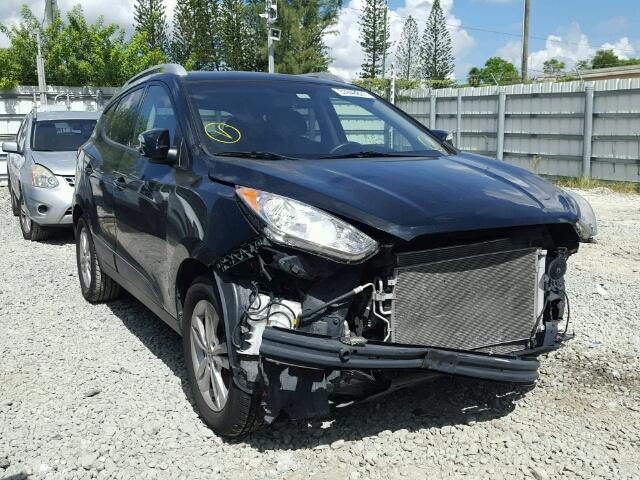 KM8JU3ACXDU740801 - 2013 HYUNDAI TUCSON GLS BLACK photo 1