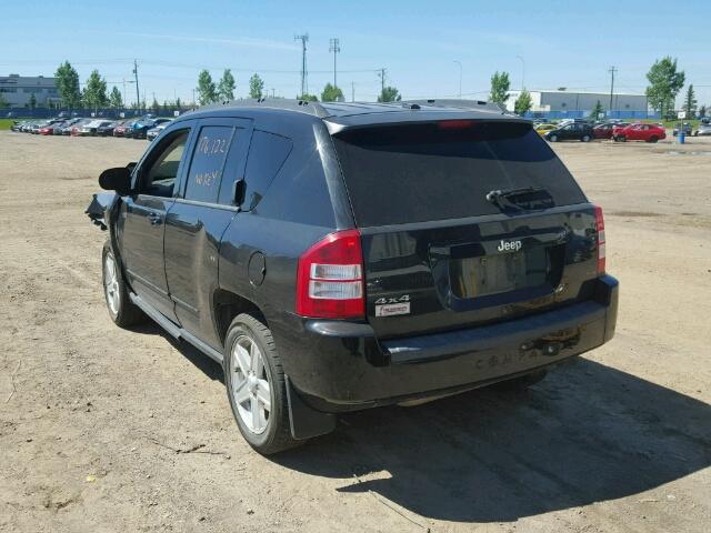 1J4NF4FB4AD511428 - 2010 JEEP COMPASS SP BLACK photo 3