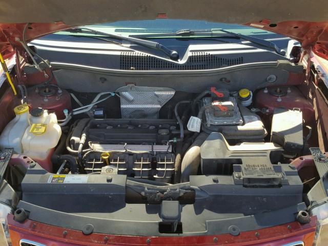 1C4NJCBA9ED865477 - 2014 JEEP COMPASS SP RED photo 7