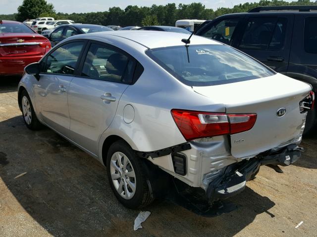 KNADM4A30G6552981 - 2016 KIA RIO LX SILVER photo 3