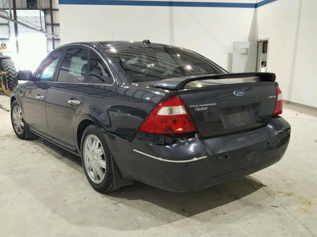 1FAHP25197G141779 - 2007 FORD FIVE HUNDR GRAY photo 3