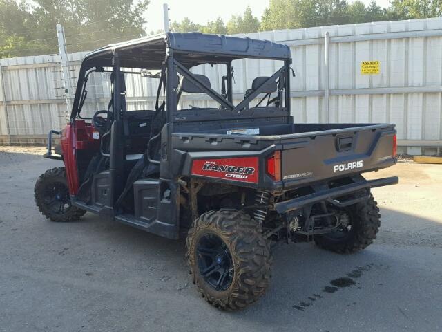 4XAWH9EAXEG351044 - 2014 POLARIS RANGER 900 RED photo 3