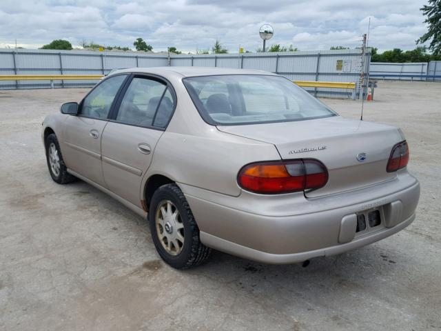 1G1NE52M4X6228734 - 1999 CHEVROLET MALIBU LS 棕色 照片 3