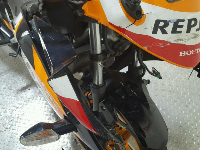 MLHMC4105D5302260 - 2013 HONDA CBR250 R ORANGE photo 14