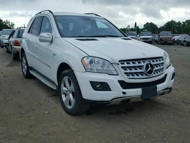 4JGBB2FB7AA537270 - 2010 MERCEDES-BENZ ML 350 BLU WHITE photo 1