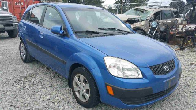 KNADE163486315951 - 2008 KIA RIO 5 SX BLUE photo 1