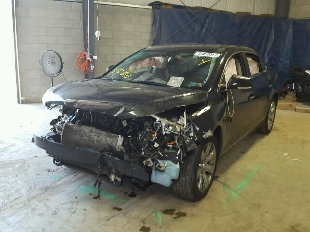 1G4GE5ED8BF346754 - 2011 BUICK LACROSSE C BLACK photo 2