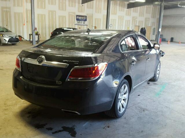 1G4GE5ED8BF346754 - 2011 BUICK LACROSSE C BLACK photo 4