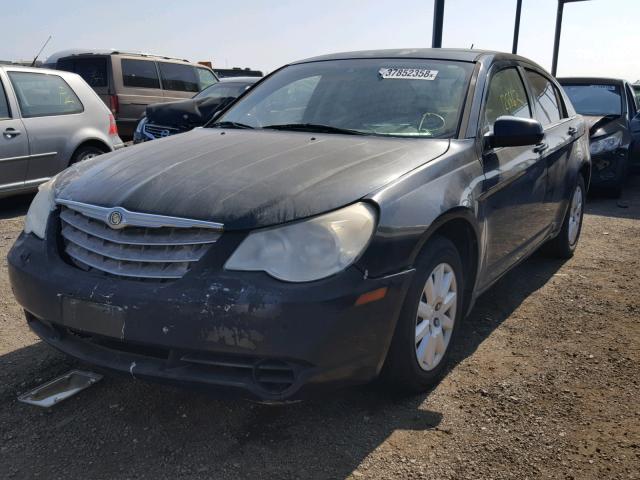 1C3LC46JX8N142726 - 2008 CHRYSLER SEBRING LX BLACK photo 2