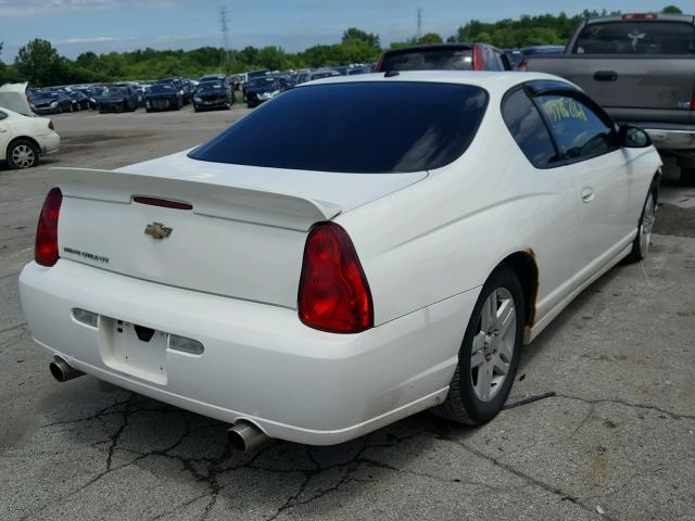 2G1WN151X69282321 - 2006 CHEVROLET MONTE CARL 白色 照片 4