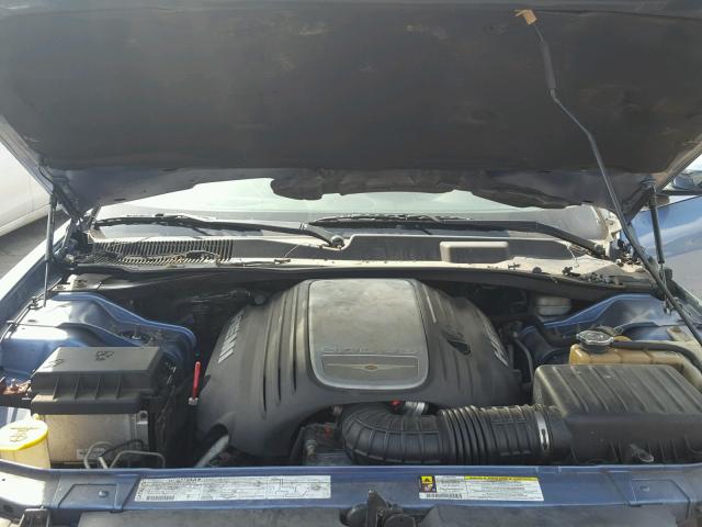 2C3KA63H37H675930 - 2007 CHRYSLER 300C BLUE photo 7