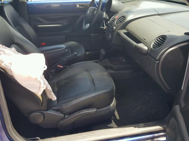 3VWPW31C98M516533 - 2008 VOLKSWAGEN NEW BEETLE ლურჯი ფოტო 5