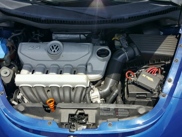 3VWPW31C98M516533 - 2008 VOLKSWAGEN NEW BEETLE ლურჯი ფოტო 7