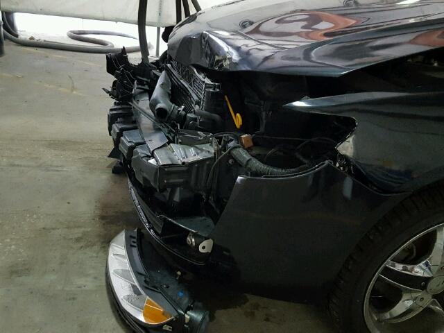 3LNHL2GC4CR831880 - 2012 LINCOLN MKZ შავი ფოტო 9