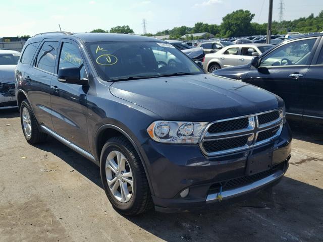 1C4SDJDT8CC282317 - 2012 DODGE DURANGO CR BLACK photo 1