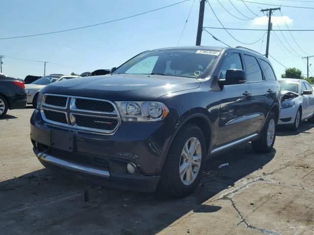 1C4SDJDT8CC282317 - 2012 DODGE DURANGO CR BLACK photo 2