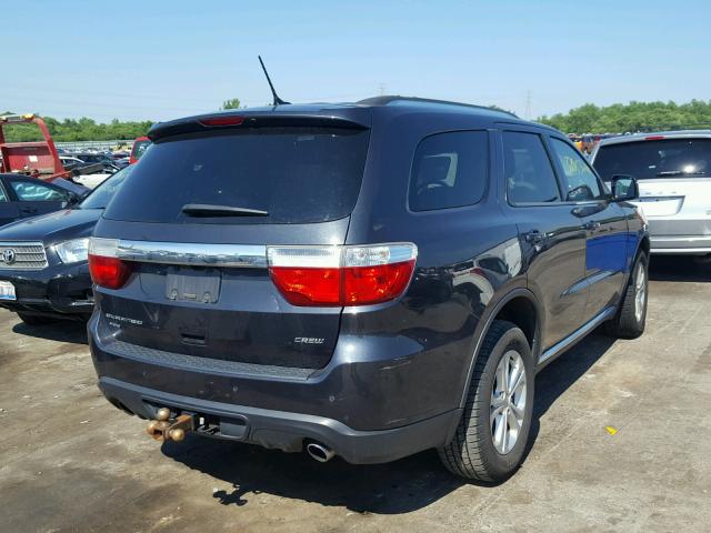 1C4SDJDT8CC282317 - 2012 DODGE DURANGO CR BLACK photo 4