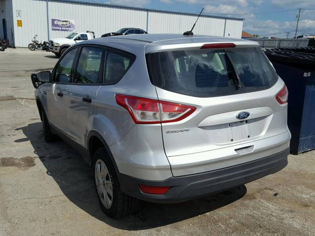 1FMCU0F71FUC57154 - 2015 FORD ESCAPE S SILVER photo 3