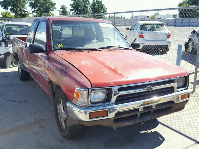 JT4RN93PXR5109118 - 1994 TOYOTA PICKUP 1/2 BURGUNDY photo 1