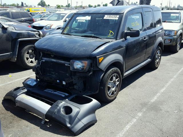 5J6YH18348L003410 - 2008 HONDA ELEMENT LX BLACK photo 2