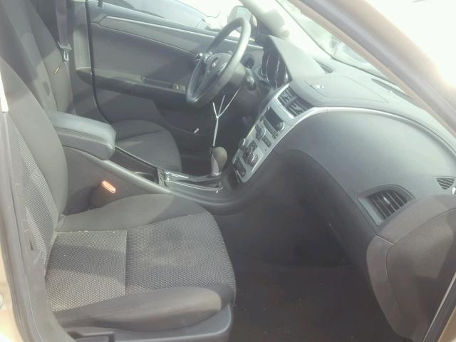1G1ZH57B28F197470 - 2008 CHEVROLET MALIBU 1LT BEIGE photo 5