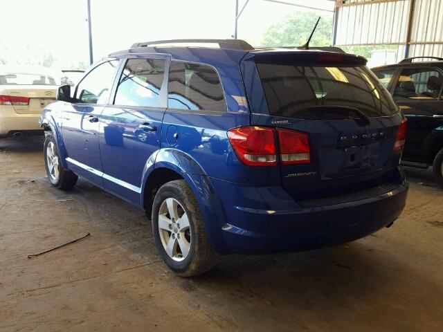 3C4PDCAB8FT556900 - 2015 DODGE JOURNEY SE BLUE photo 3