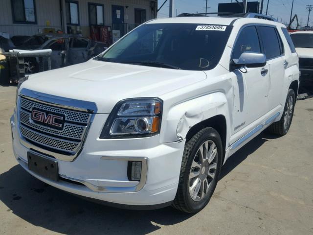 2GKFLRE32G6254453 - 2016 GMC TERRAIN DE WHITE photo 2