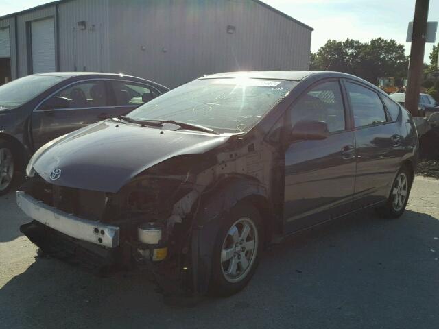 JTDKB20U463200579 - 2006 TOYOTA PRIUS GRAY photo 2