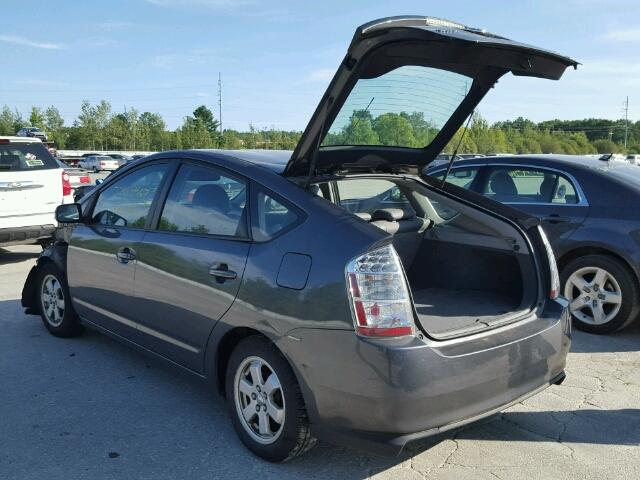 JTDKB20U463200579 - 2006 TOYOTA PRIUS GRAY photo 3