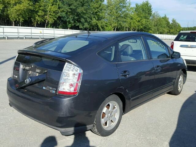 JTDKB20U463200579 - 2006 TOYOTA PRIUS GRAY photo 4